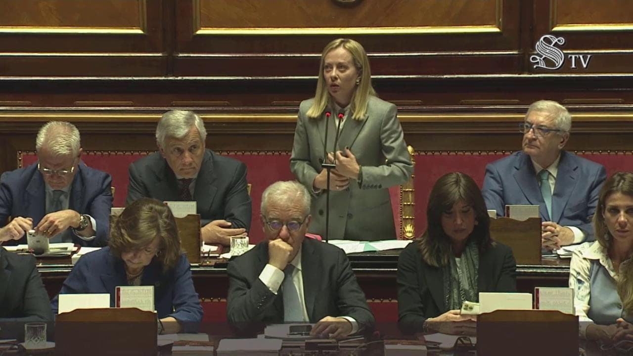 Meloni: "Sulla difesa la penso come i romani: si vis pacem, para bellum"