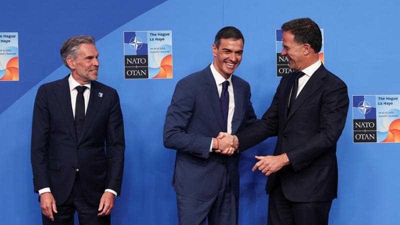 Vertice Nato a l’Aia, tutti contro la Spagna sulla deroga per l’aumento di spesa per la difesa