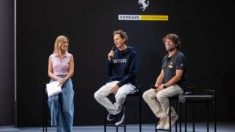 John Elkann e Giovanni Soldini (Foto: Pietro Gerboni)