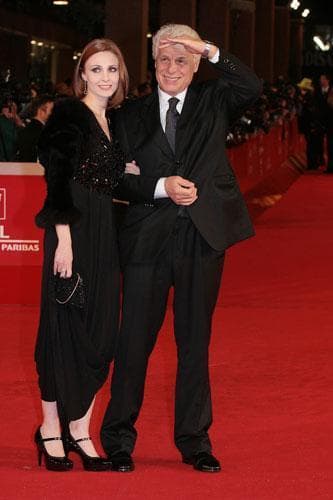 L'attore con la moglie Federica Vincenti