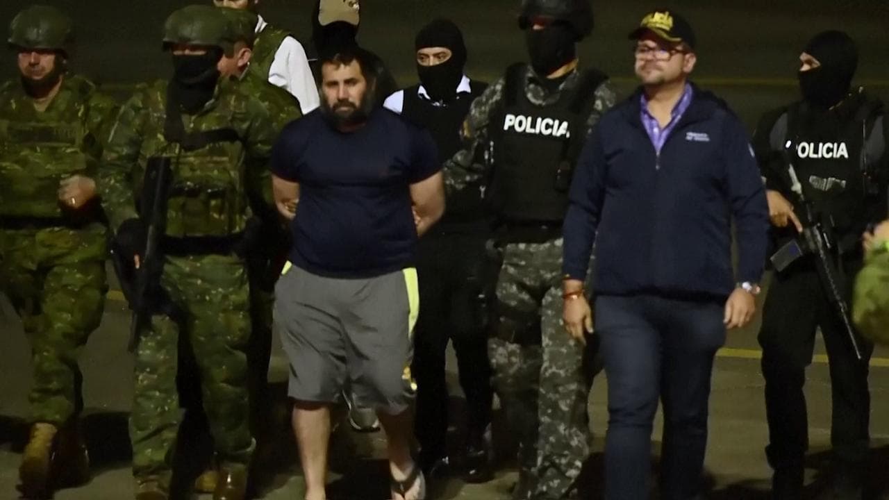 Ecuador, arrestato "El Fito": era il più pericoloso narcotrafficante del paese. Era evaso nel 2024