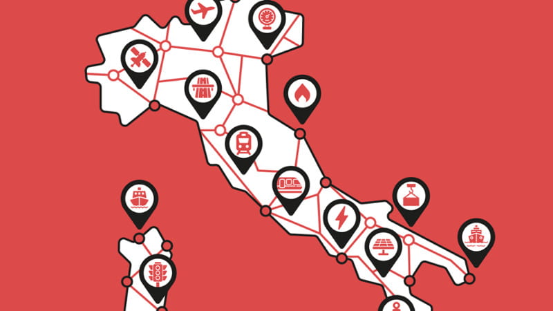 Infrastrutture strategiche, scommessa da 483 miliardi / Qui registrazioni e programma
