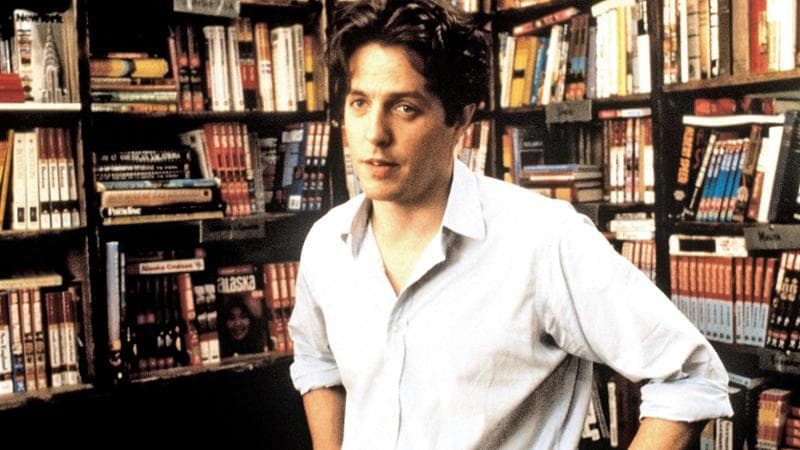 Hugh Grant in una scena di Notting Hill
