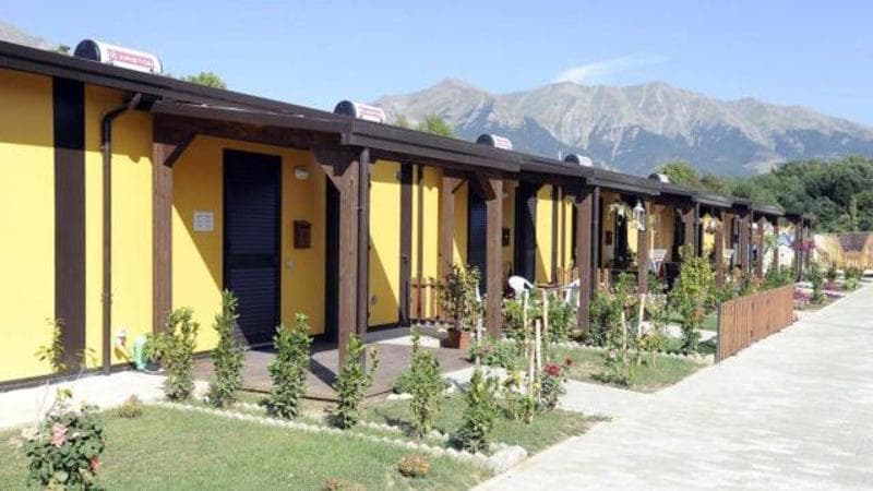 Le abitazioni temporanee Sae di Amatrice