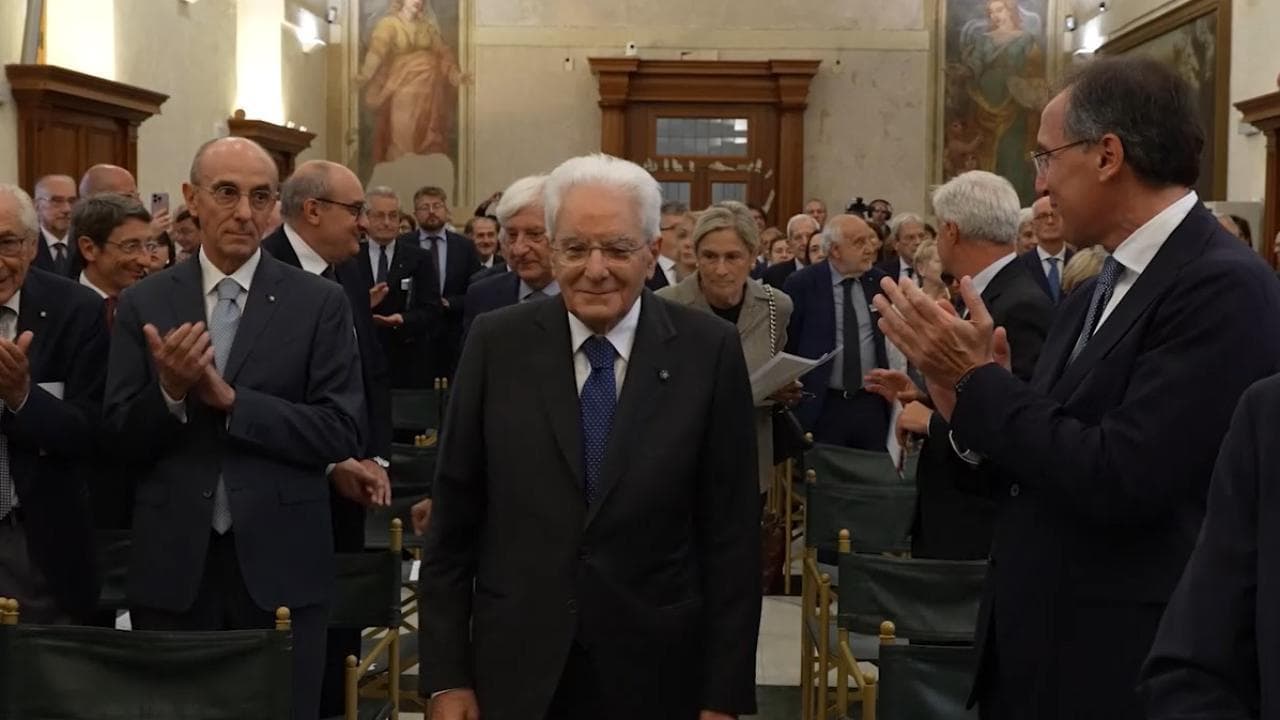 Mattarella al convegno per il centenario della nascita di Napolitano