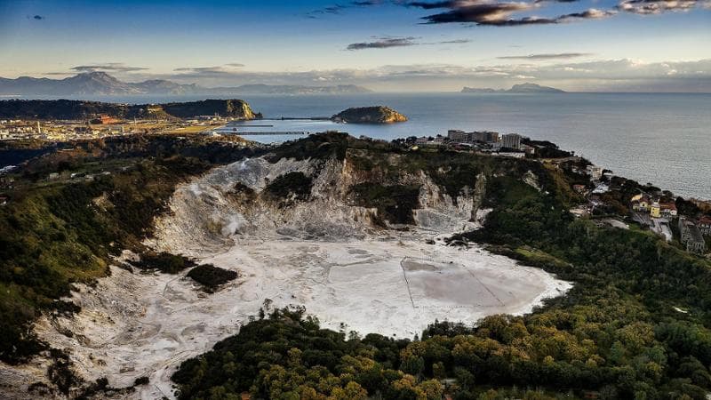 Italy, Campania, Phlegraean Fields (Campi Flegrei) - Solfatara