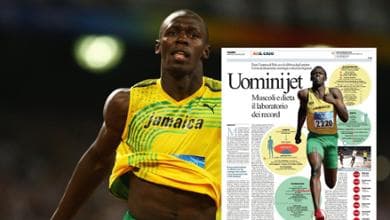 Usain Bolt e la costruzione degli uomini jet