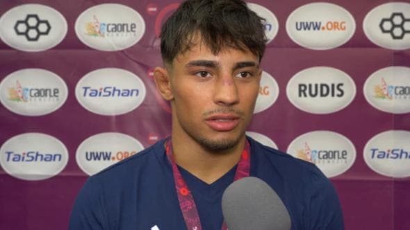 Daniele Gubbiotti, argento U20 di lotta libera nei 70 kg: "Ho capito quanto valgo, volevo l'oro"