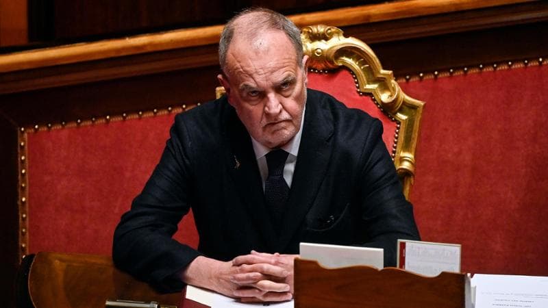 Il ministro per gli Affari Regionali e le Autonomie, Roberto Calderoli
