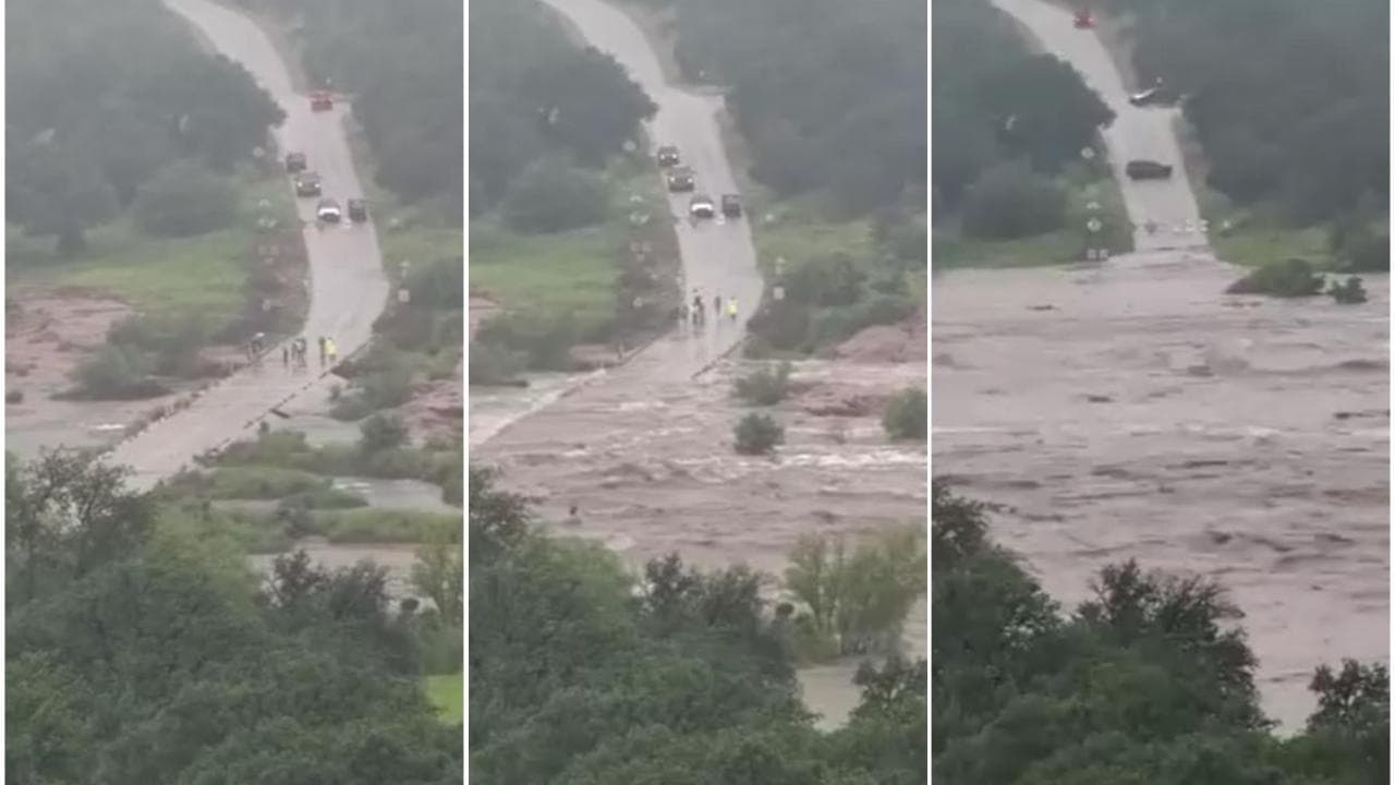 Texas, l'impressionante timelapse della piena del fiume che ha causato decine di vittime