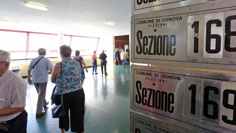 Urne aperte in Liguria

