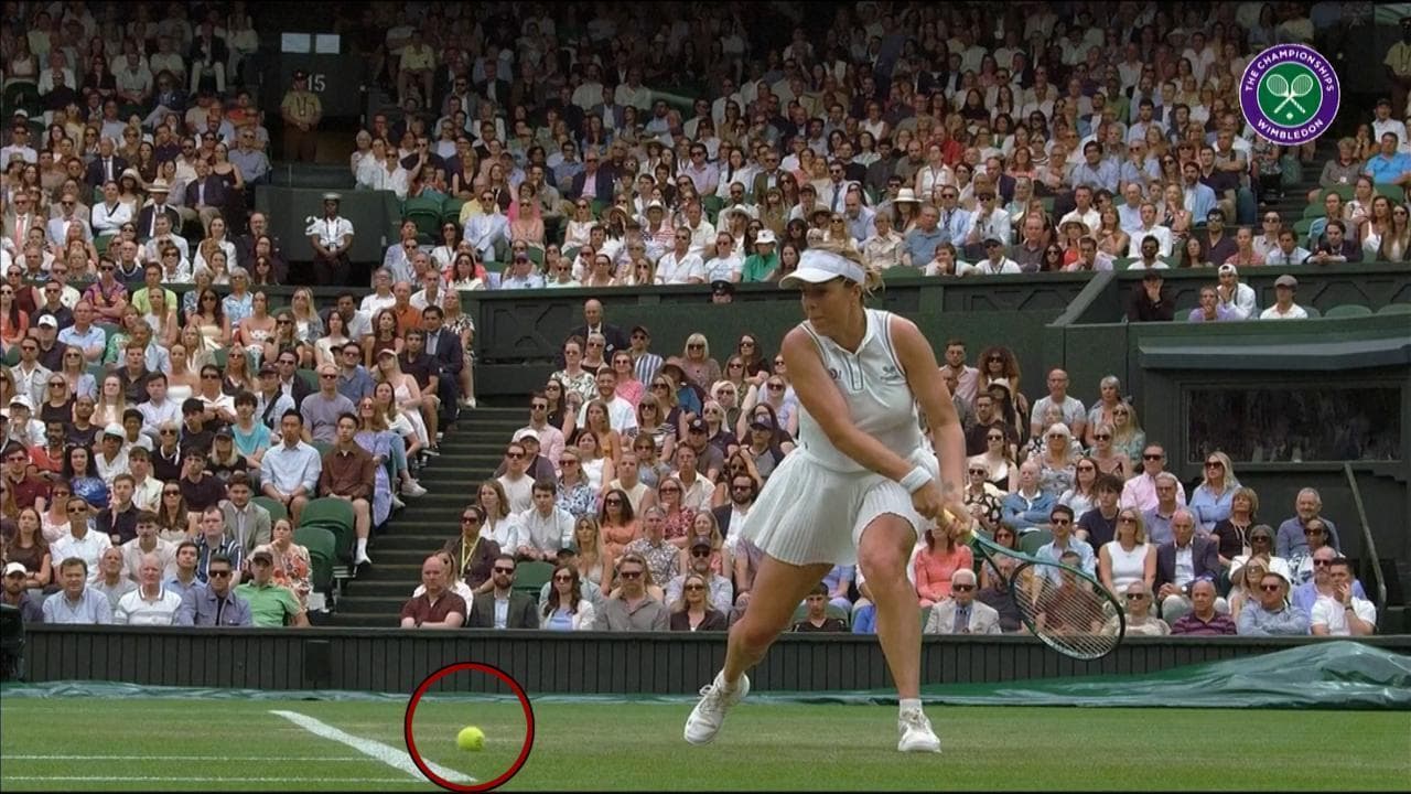 Wimbledon: palla fuori, ma "l'occhio di falco" non la vede. E' polemica