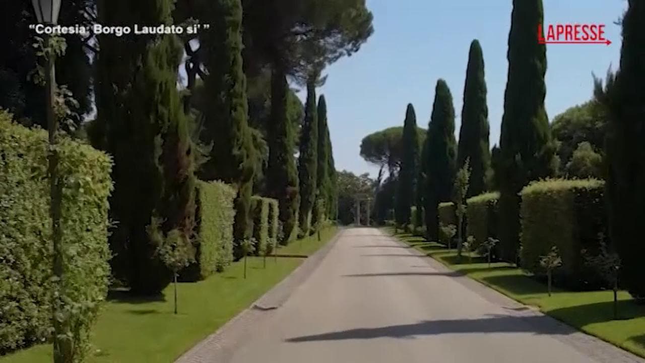 Papa Leone XIV, le immagini di Borgo Laudato Si': il progetto voluto da Papa Francesco