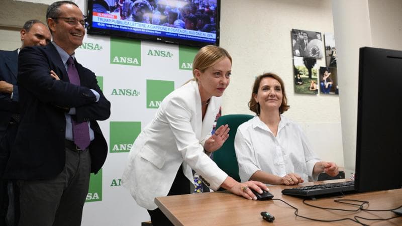 La premier Giorgia Meloni
