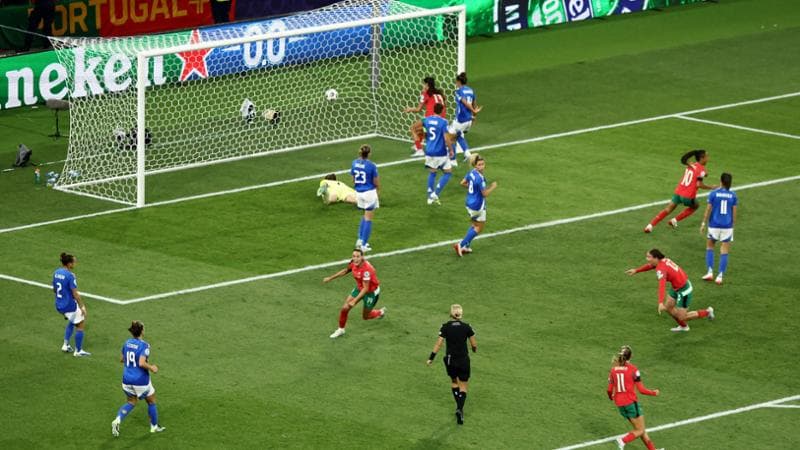 L’Italia ripresa nel finale: 1-1 con il Portogallo, qualificazione ai quarti rimandata
