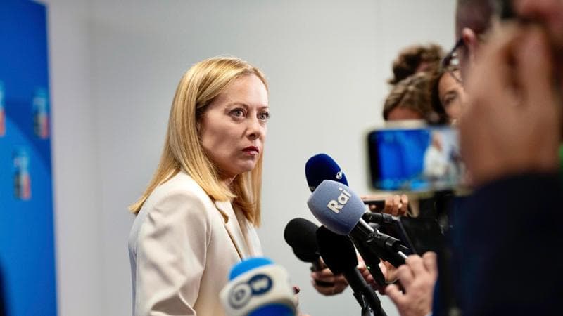 La premier Giorgia Meloni
