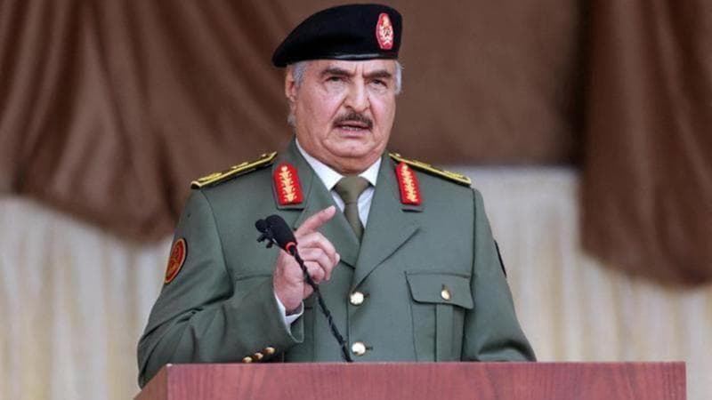 Il generale libico Haftar