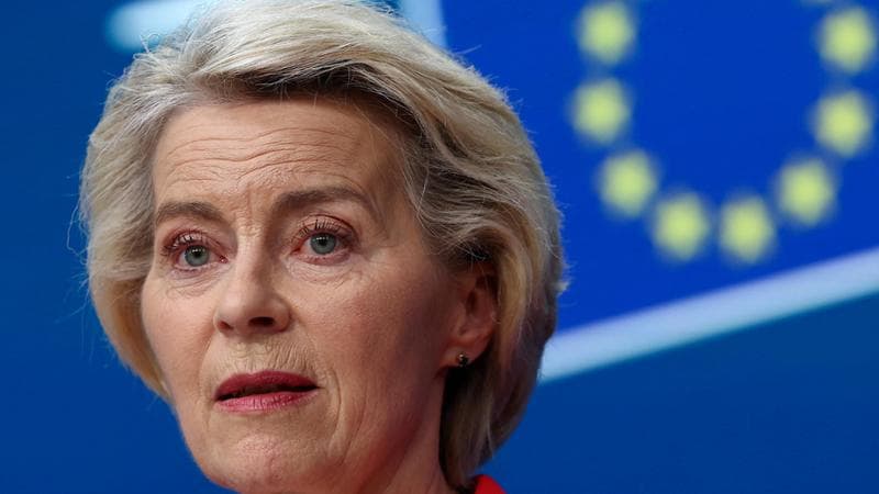 Pressata da Meloni, von der Leyen a Roma: “L’occidente con Kiev”