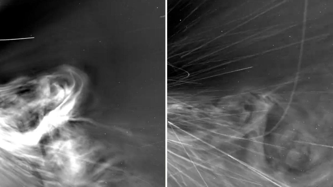 Spazio: le prime immagini del vento solare diffuse dalla Nasa