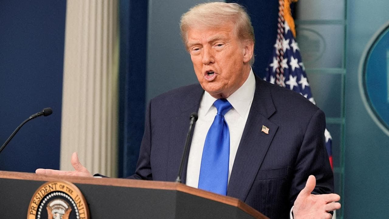Il presidente Usa, Donald Trump