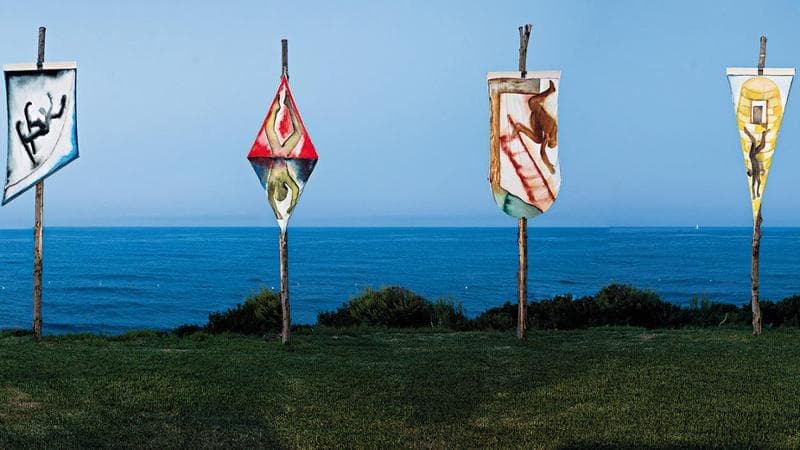 Francesco Clemente: “Pianto bandiere di guerra contro la vanità”