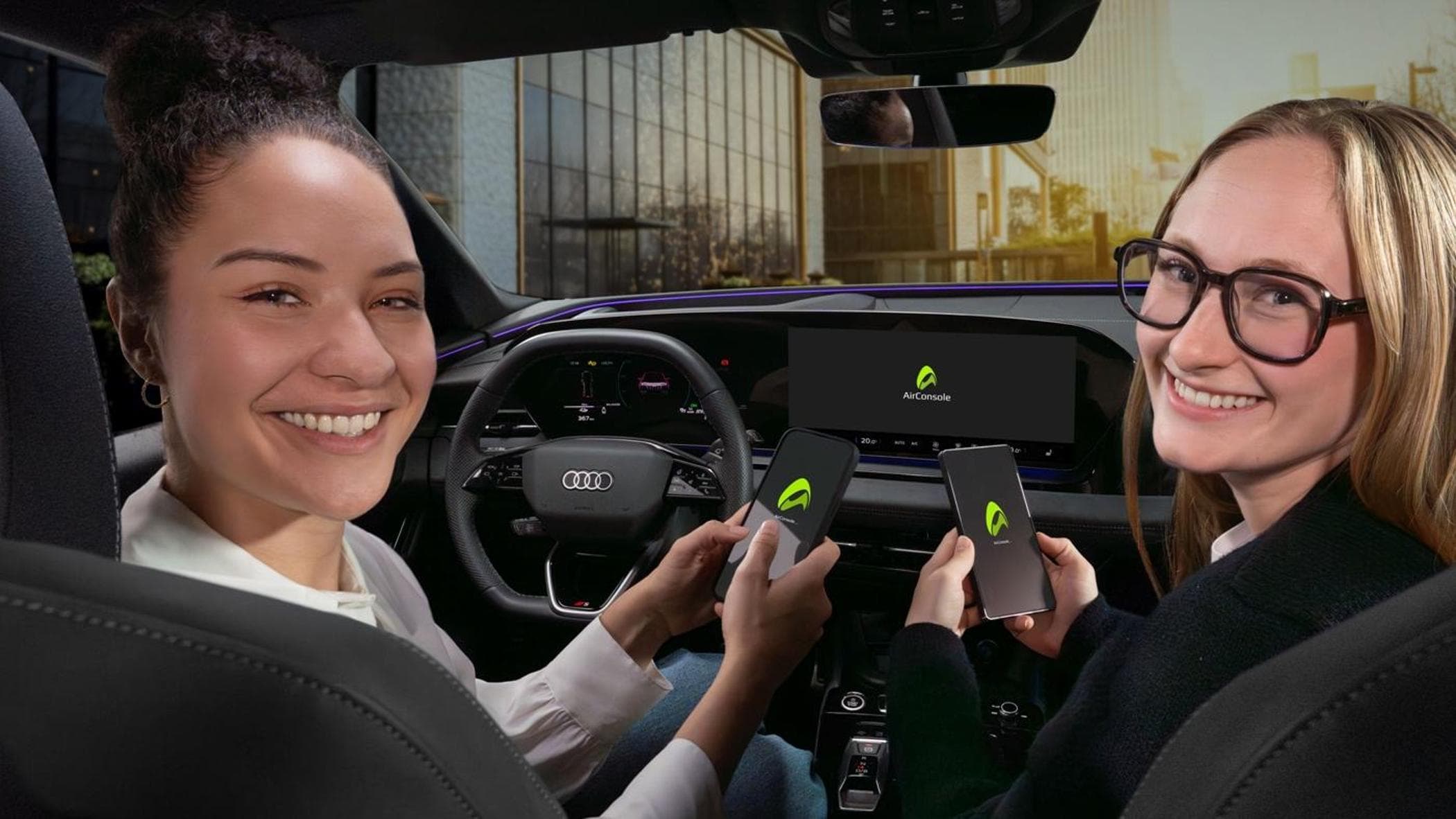 Audi, AirConsols ile araba oyunları döneminde devrim yaratıyor. Bu yüzden