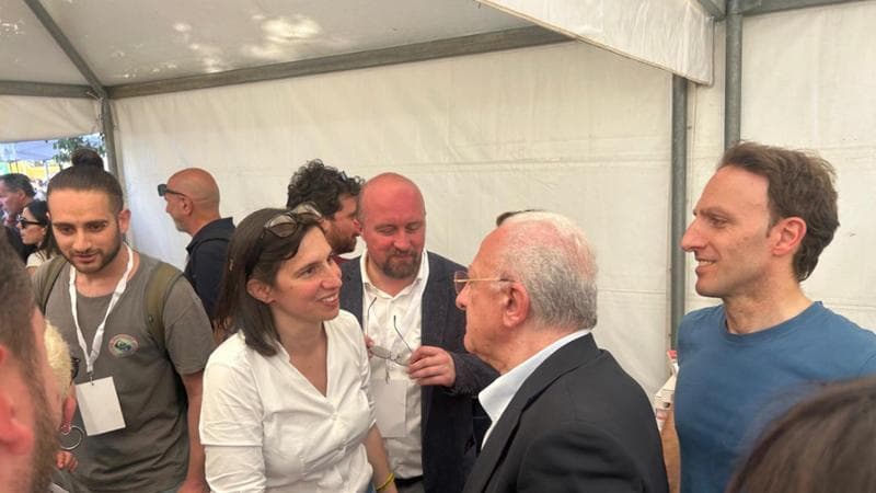 Schlein vede De Luca, più vicino l’accordo su Fico in Campania