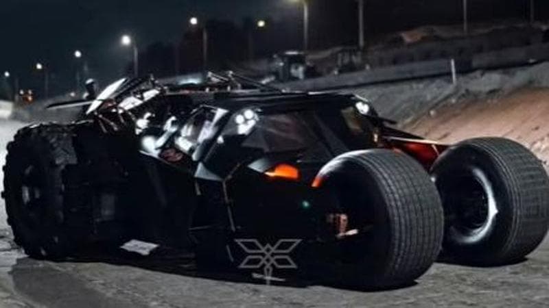La Batmobile costruita per Neymar