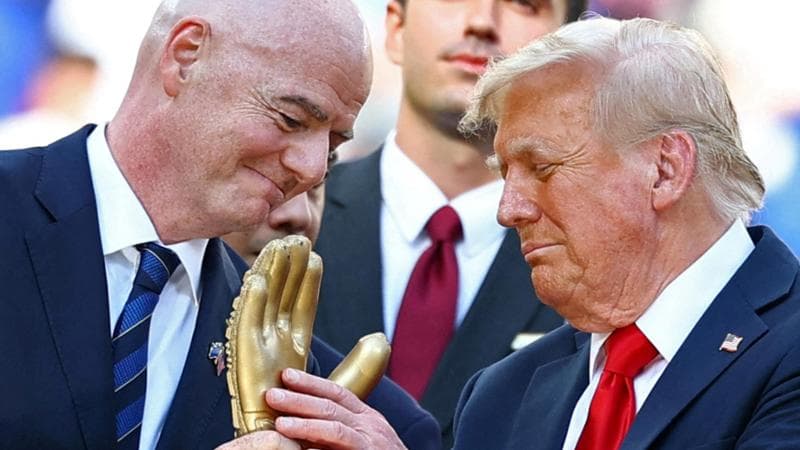 Infantino e Trump alla finale del Mondiale per club