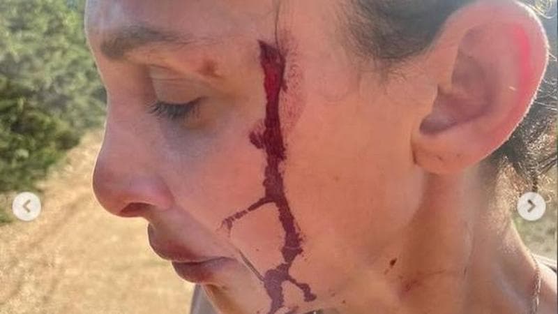 Una delle foto pubblicate da Sara Bluma