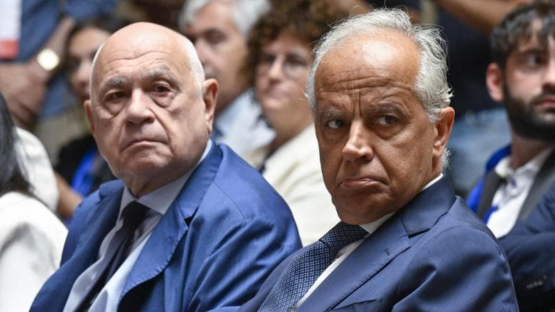 Carlo&nbsp;Nordio e Matteo Piantedosi&nbsp;
