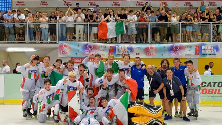 Europei hockey inline: fantastica Italia, è suo l’oro dell’under 17