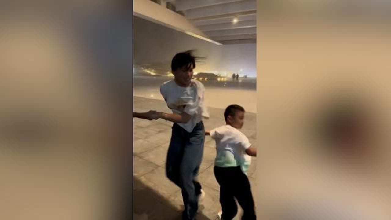 Cina, il tifone Wipha si abbatte sulla città: residenti travolti dalle raffiche di vento