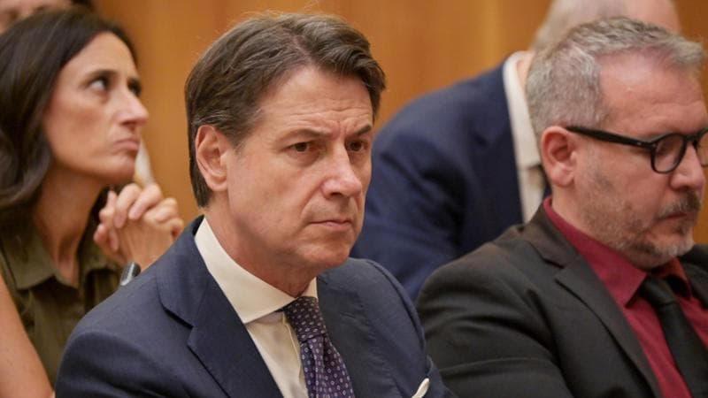 Il leader del M5S, Giuseppe Conte
