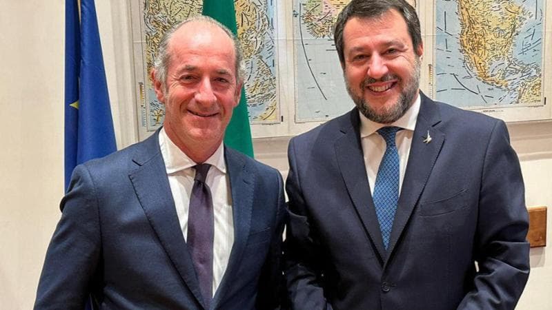 Regionali, ultimatum di Salvini a Zaia: “Niente lista, corri con la Lega”