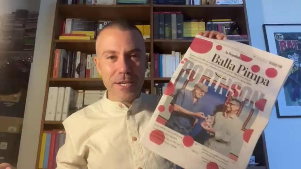 Saverio Raimondo: "Attenzione, Robinson è tutto ricoperto di bolle. Va fatto controllare da un dermatologo"