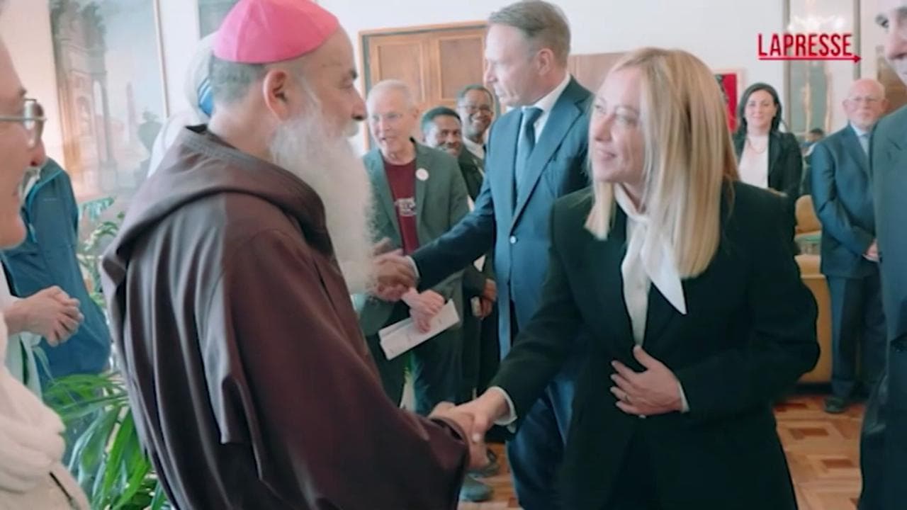 Etiopia, Meloni ad Addis Abeba: l'incontro con i religiosi italiani