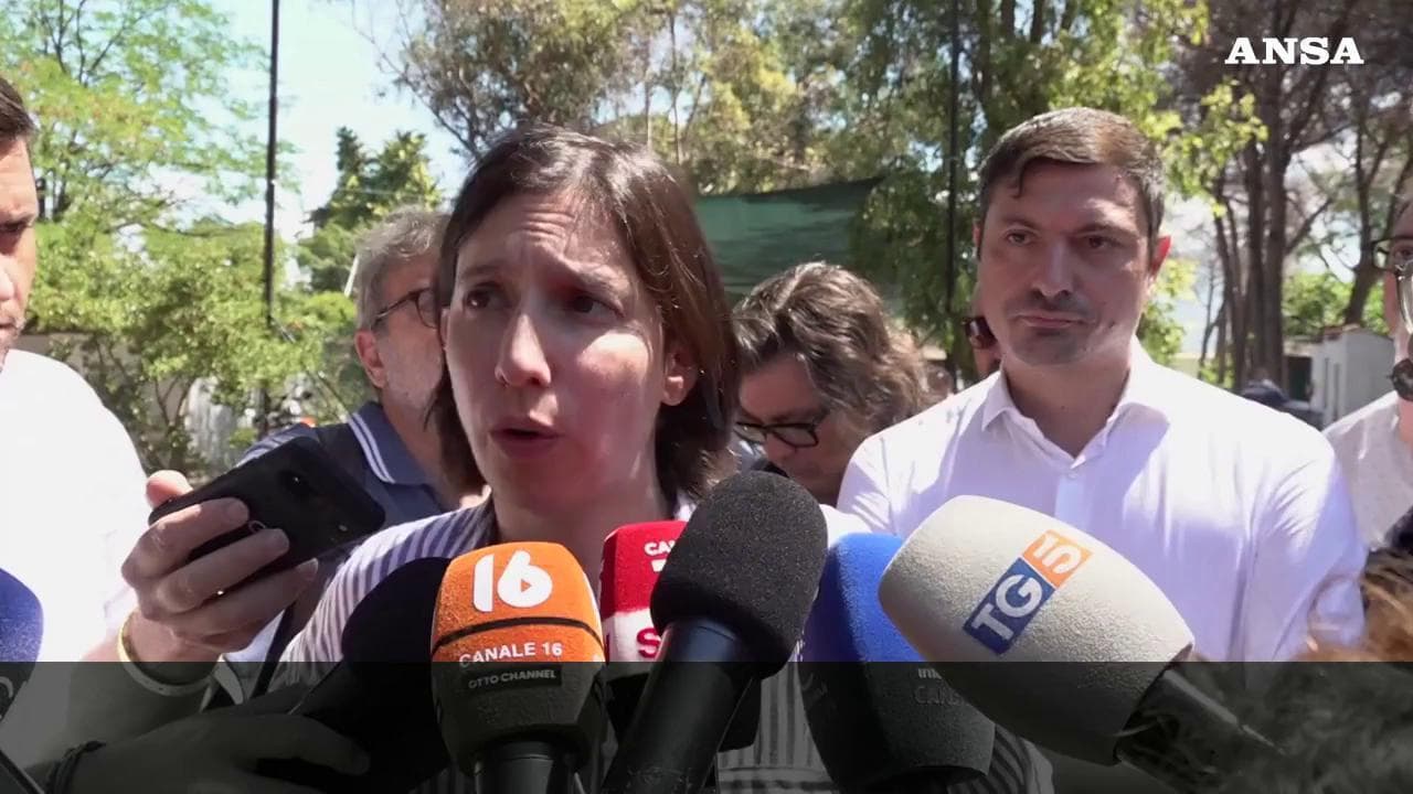 Schlein: "Riconoscere la Palestina per fermare i crimini del governo Netanyahu"