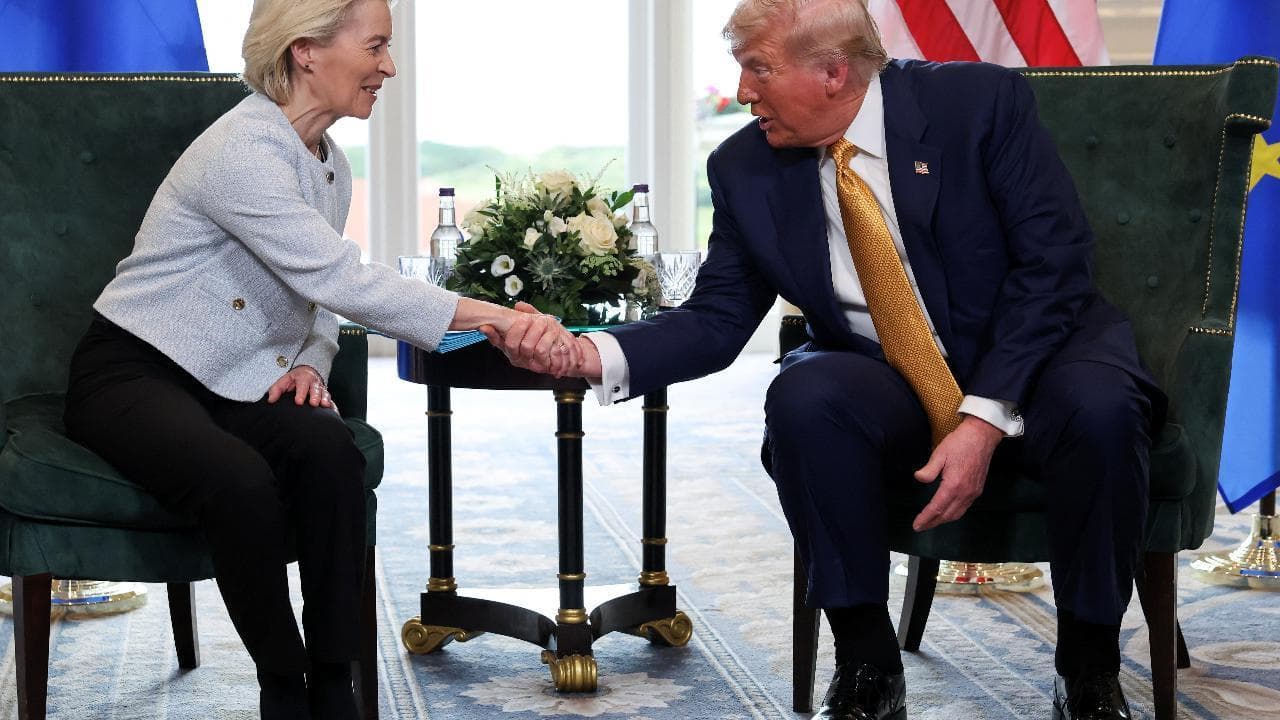 Dazi, accordo Usa-Ue raggiunto. Trump: "Il più grande di sempre", Von der Leyen: "Porterà stabilità"
