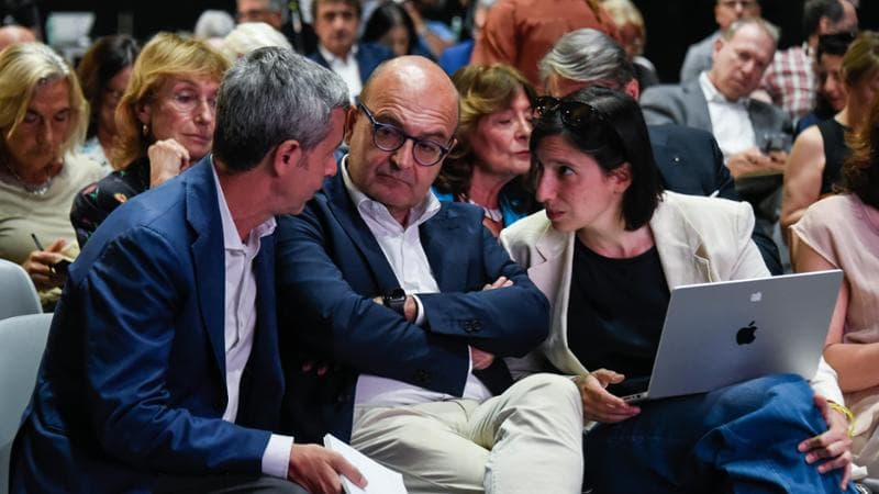 ANDREA ORLANDO PD, ANTONIO MISIANI PD, ELLY SCHLEIN SEGRETARIA PD