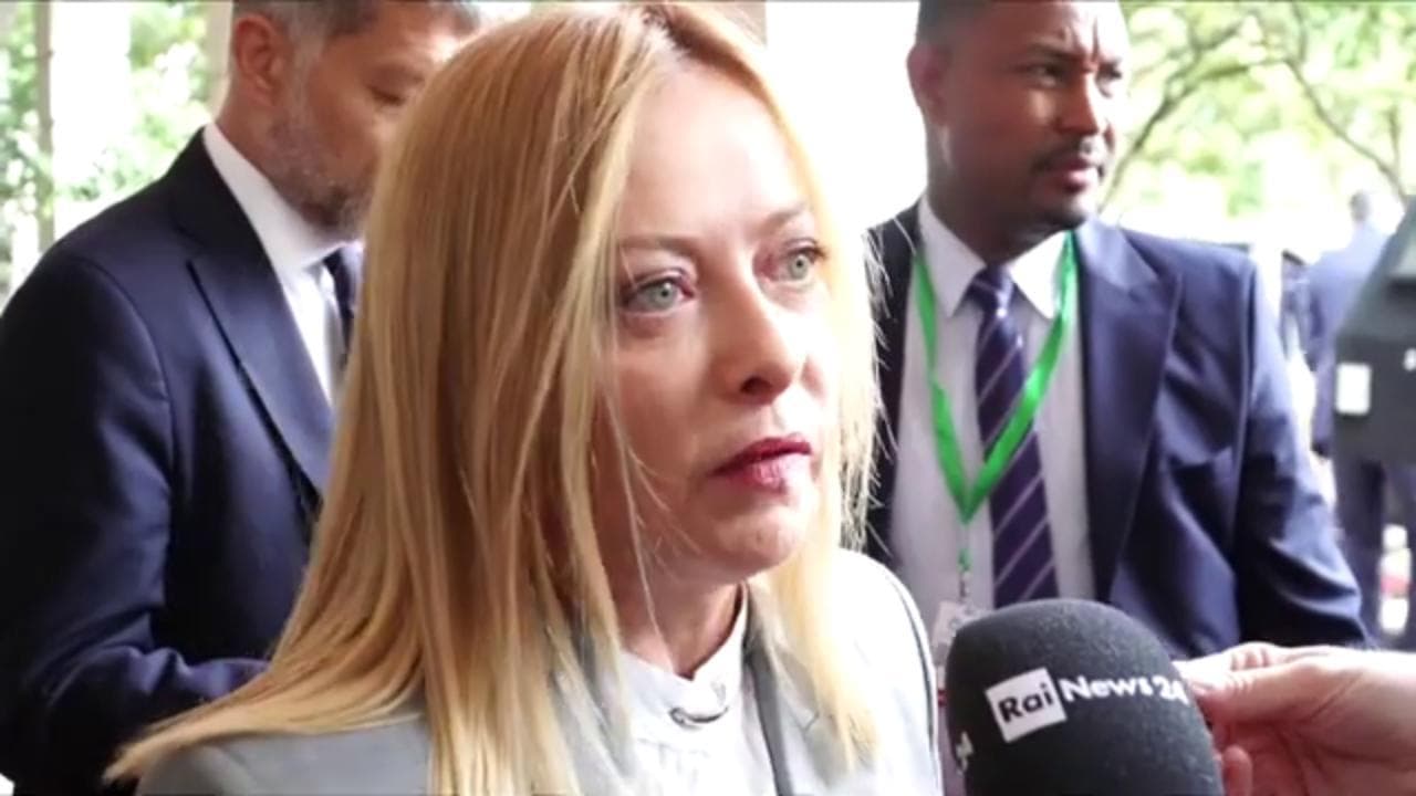 Dazi, Meloni: "Accordo positivo. Una guerra commerciale avrebbe avuto effetti devastanti"
