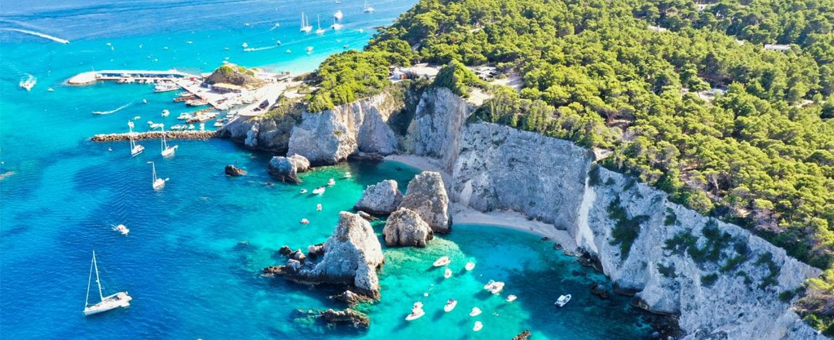 Cala Palgliai Isole Tremiti, Puglia