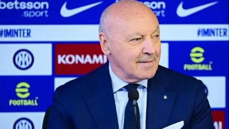 Beppe Marotta, presidente dell'Inter