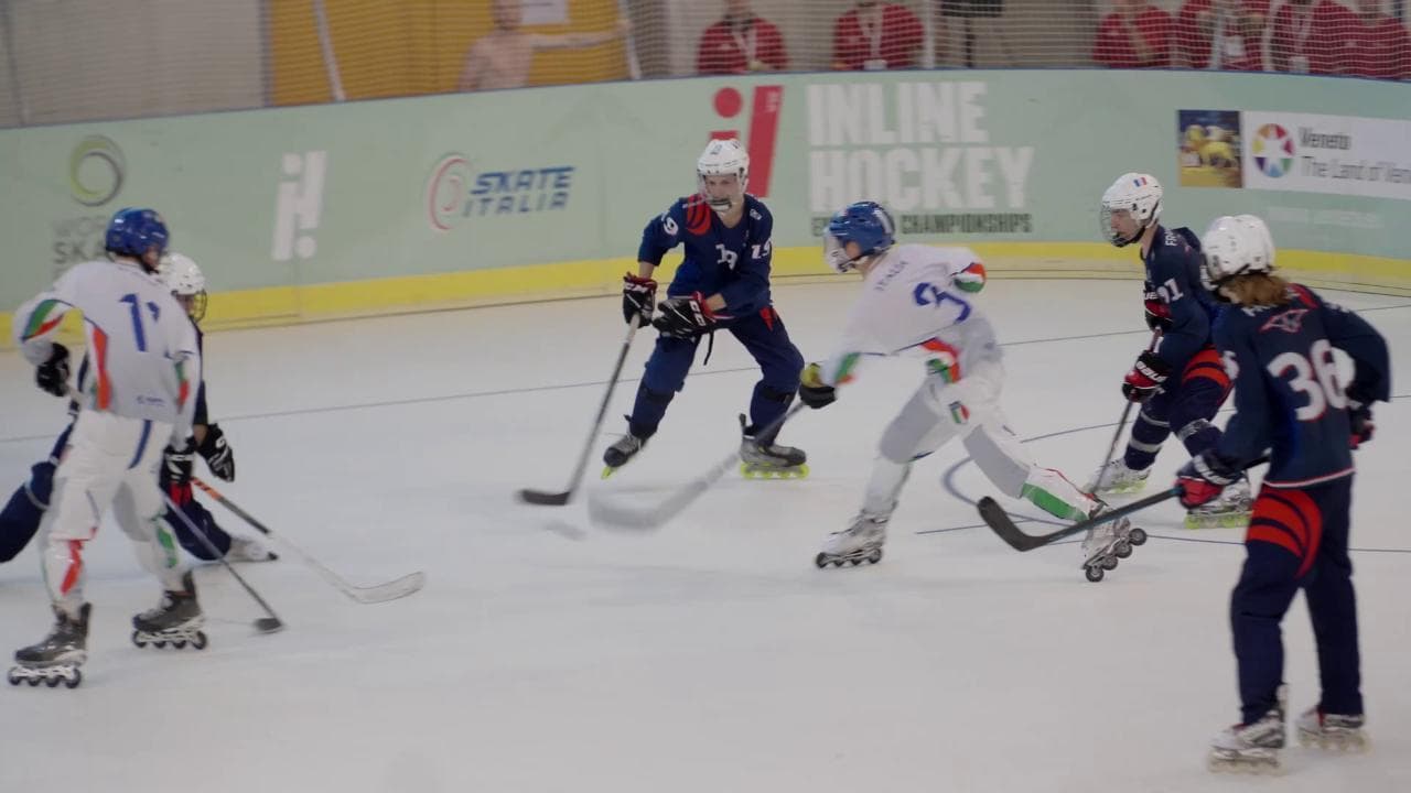 Europei hockey inline, Italia nella storia con l'oro dell'under 17