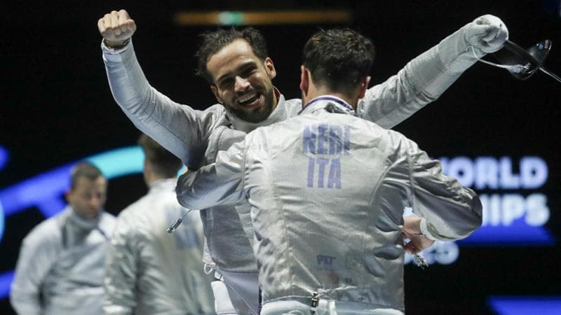 La festa dell'Italia campione del mondo