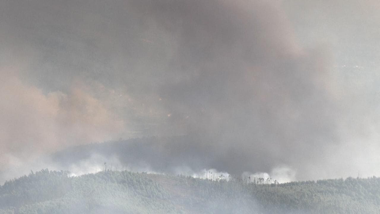 Portogallo, caldo record e incendi: 2000 pompieri per spegnere i roghi