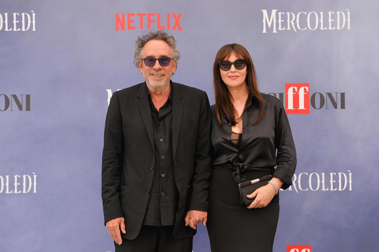 Monica Bellucci e Tim Burton
