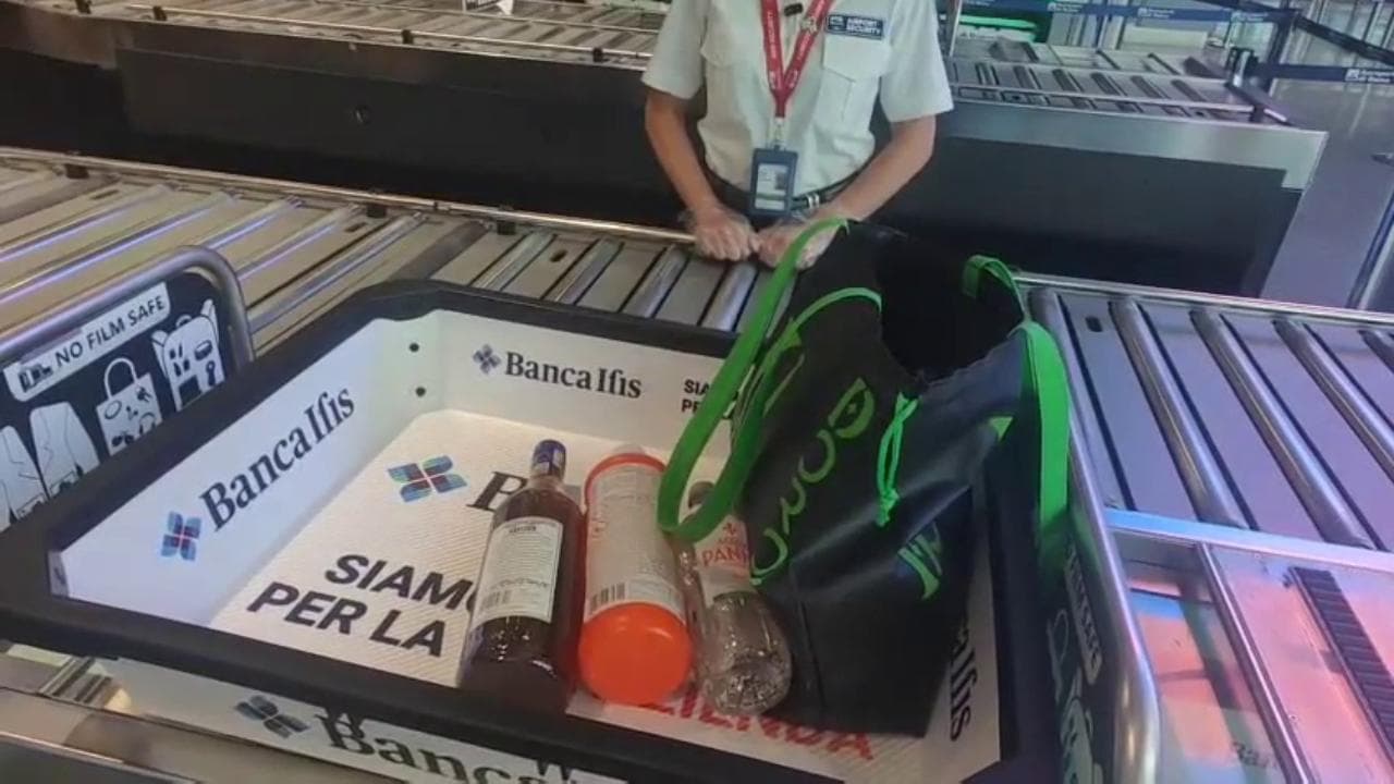 Aeroporto di Fiumicino, proviamo a passare con gel infiammabile: smascherati