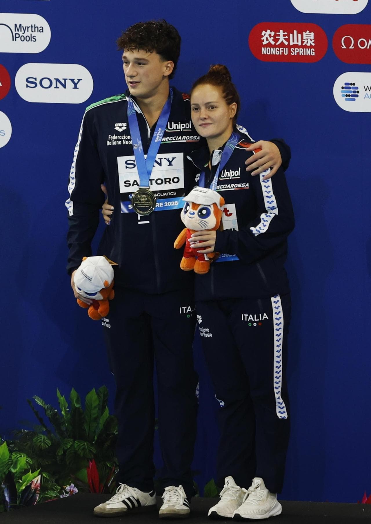 Matteo Santoro e Chiara Pellacani