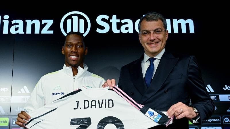 David e Comolli alla presentazione